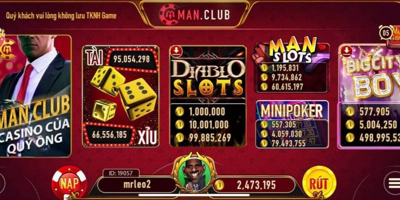 Link vào Manclub: Cổng game quốc tế, đổi thưởng siêu tốc