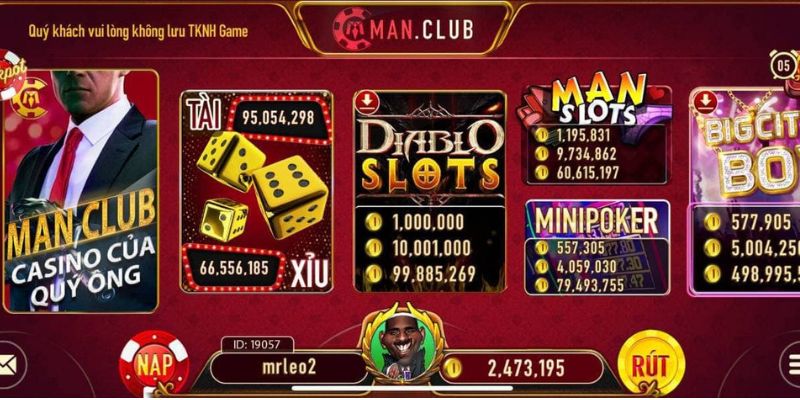 Thông tin cơ bản về cổng game uy tín Manclub