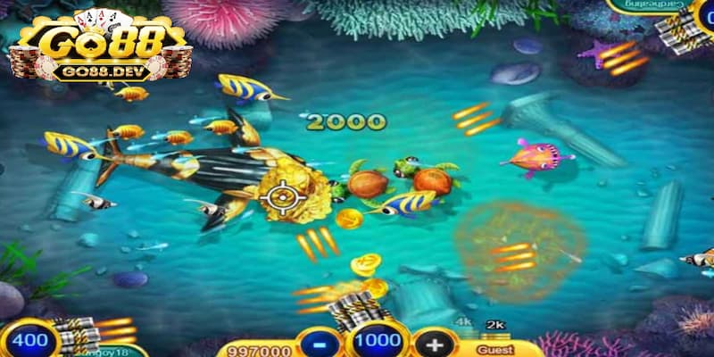 Điểm hấp dẫn trong game bắn cá Go88 cho cược thủ